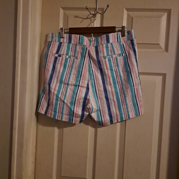 Caribbean Joe &company striped shorts size 14 - Picture 5 of 6